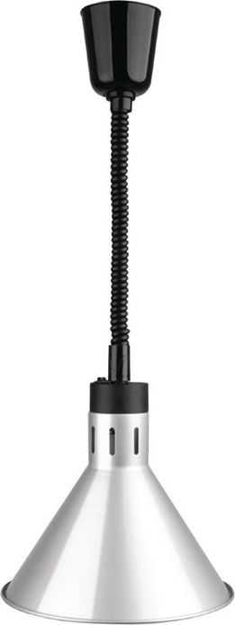  Buffalo Conical Retractable Heat Shade Silver Finish 