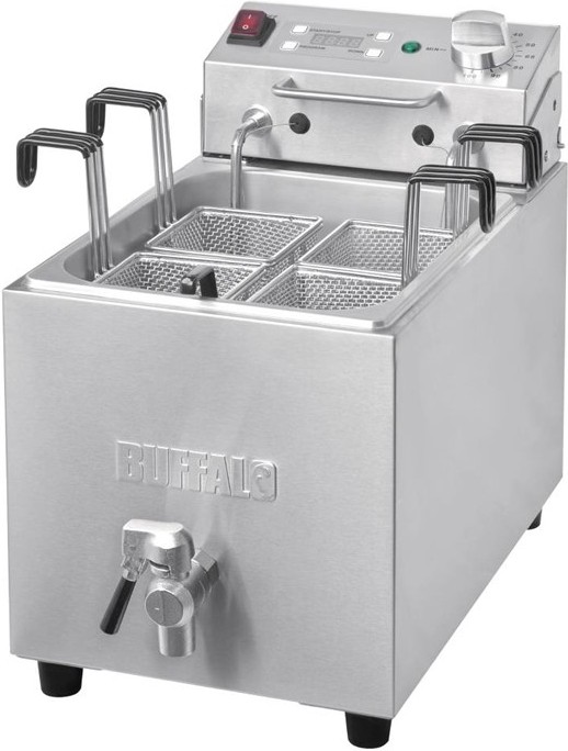  Buffalo Pasta Cooker 8Ltr with Tap with Timer 