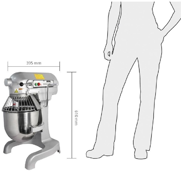  Buffalo 9Ltr Planetary Mixer 