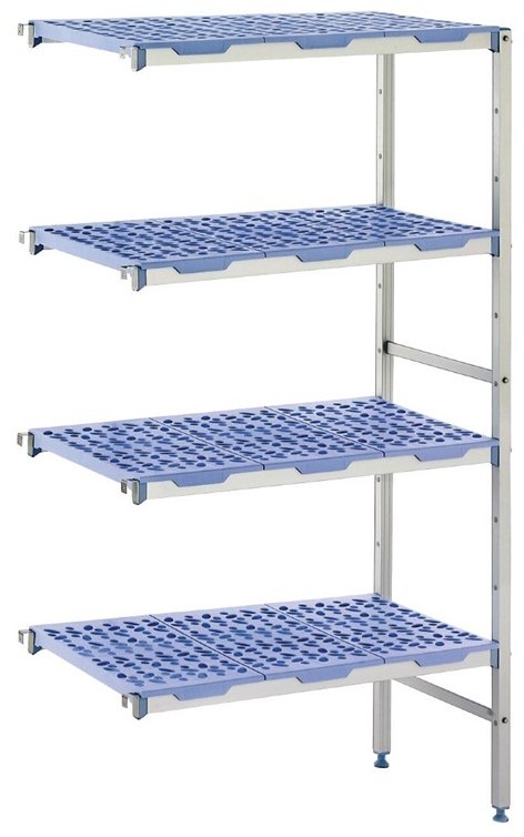  Tournus angle racking 4 shelves 500(d)x1251(w)mm 