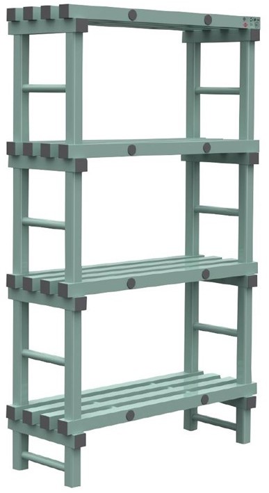  Jackstack by Rea Euro rack 1000mm 