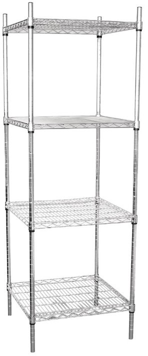  Vogue 4 Tier Wire Tower Unit 610x610mm 
