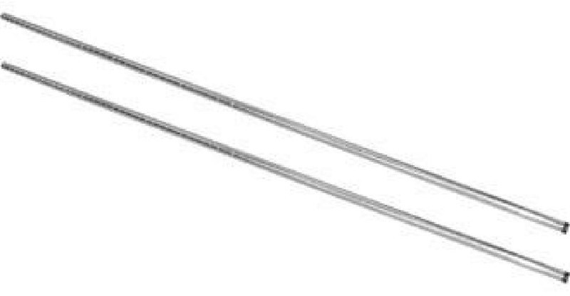  Vogue Chrome Upright Posts 1830mm (Pack of 2) 