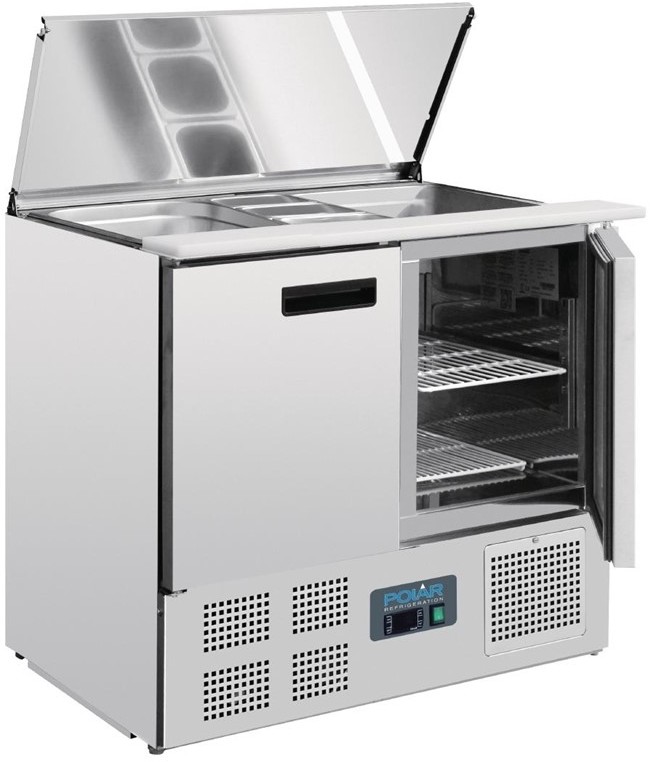  Polar G-Series Saladette Counter Fridge 240Ltr 