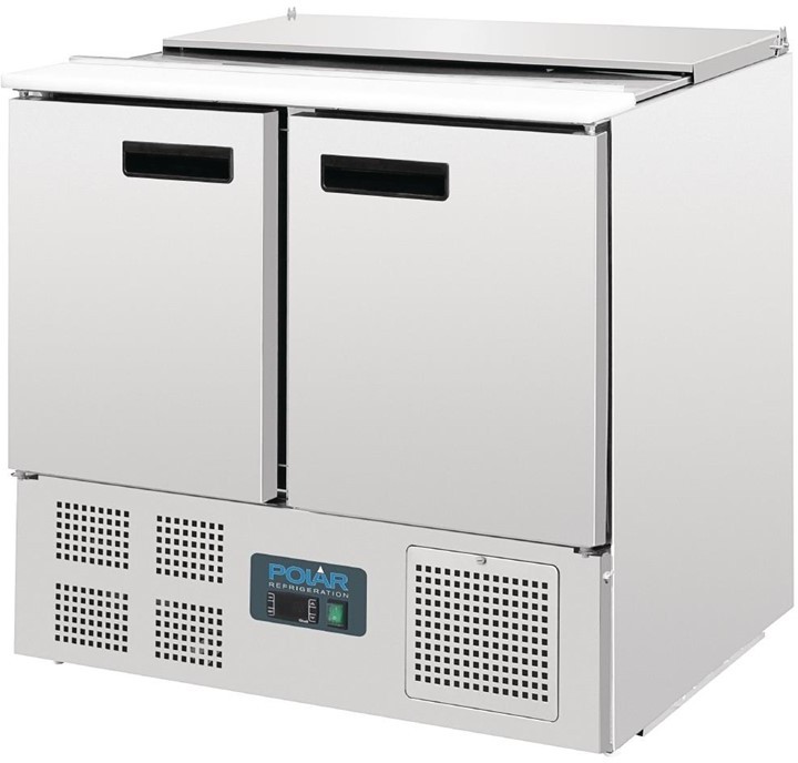  Polar G-Series Saladette Counter Fridge 240Ltr 