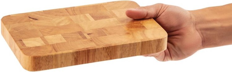  Vogue Rectangular Wooden Chopping Board Small 