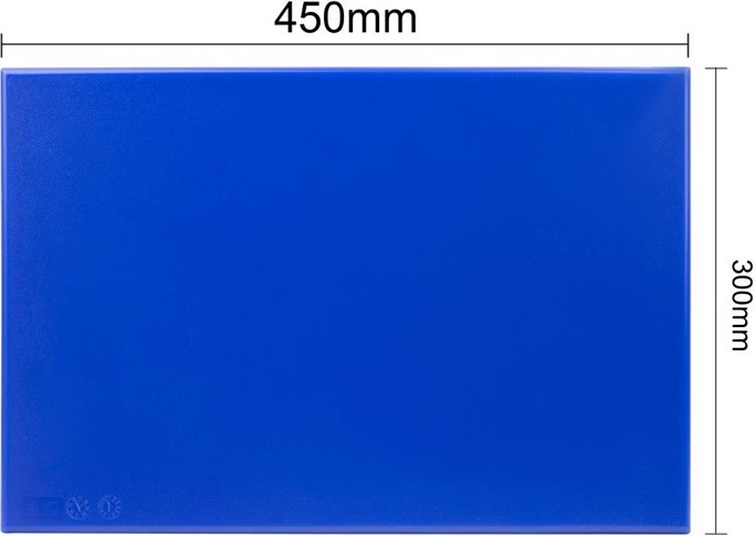  Hygiplas High Density Chopping Board Set with Rack 