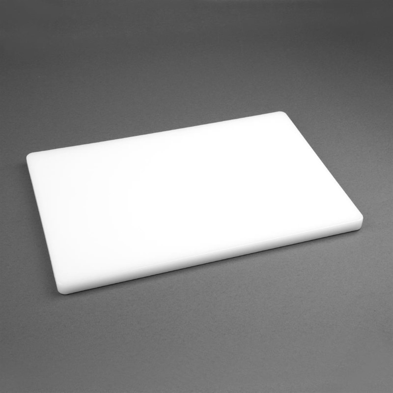  Hygiplas Extra Thick Low Density White Chopping Board Standard 