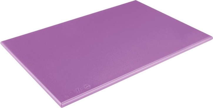 Hygiplas High Density Chopping Board Purple - 450x300x25mm 