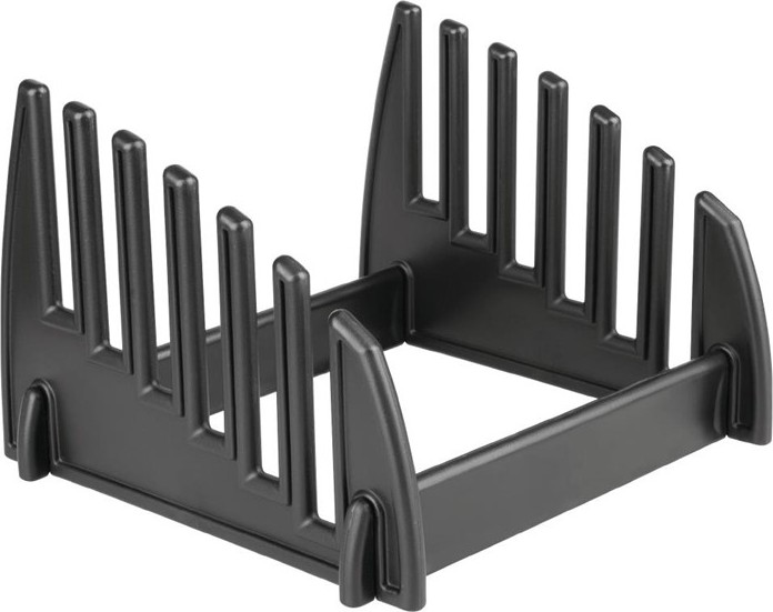  Hygiplas Low Density Chopping Board Set with Rack (Set of 6) 