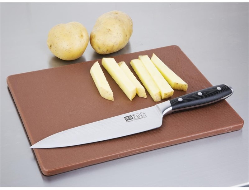  Hygiplas Low Density Brown Chopping Board Small 