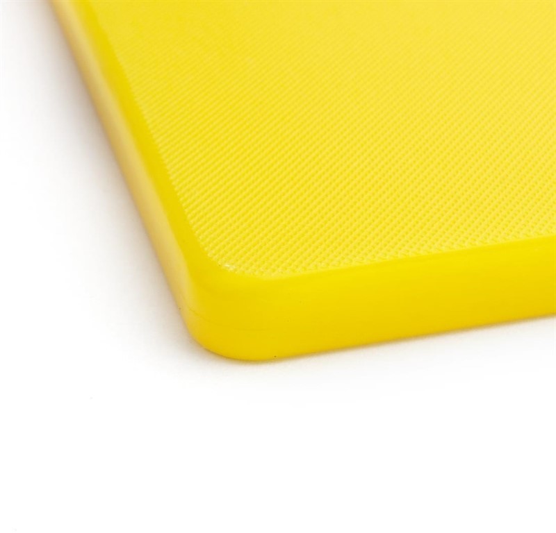  Hygiplas Low Density Yellow Chopping Board Small 