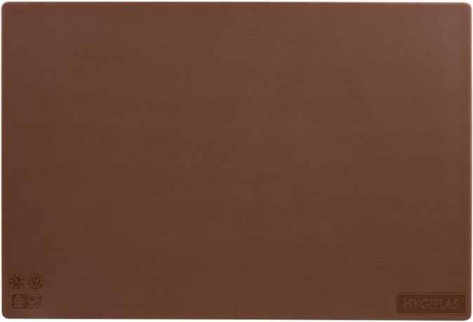  Hygiplas Anti-bacterial Low Density Chopping Board Brown 