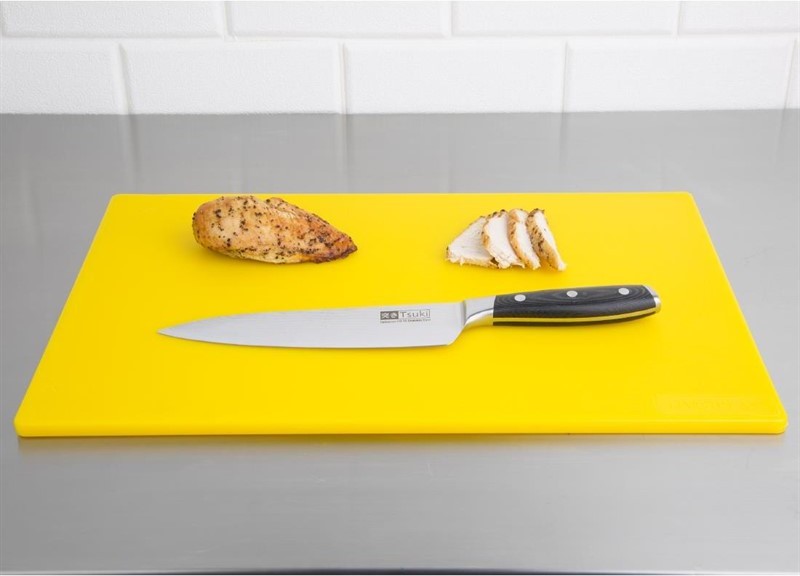  Hygiplas Anti-bacterial Low Density Chopping Board Yellow 
