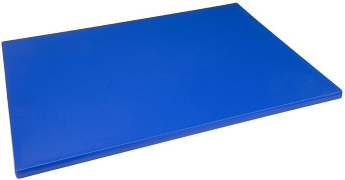  Hygiplas Extra Thick Low Density Blue Chopping Board Large 