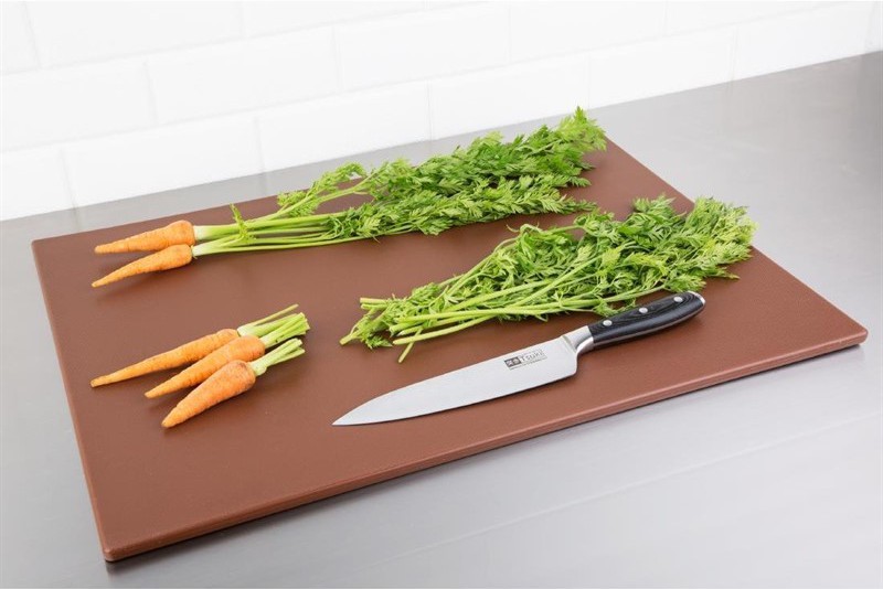  Hygiplas Low Density Brown Chopping Board Large 