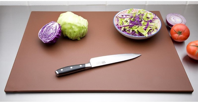  Hygiplas Low Density Brown Chopping Board Large 