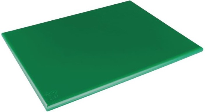  Hygiplas Extra Thick Low Density Green Chopping Board Large 