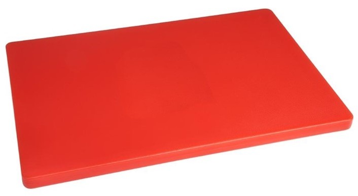  Hygiplas Extra Thick Low Density Red Chopping Board Large 