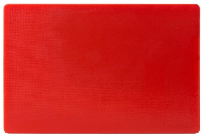  Hygiplas Extra Thick Low Density Red Chopping Board Large 