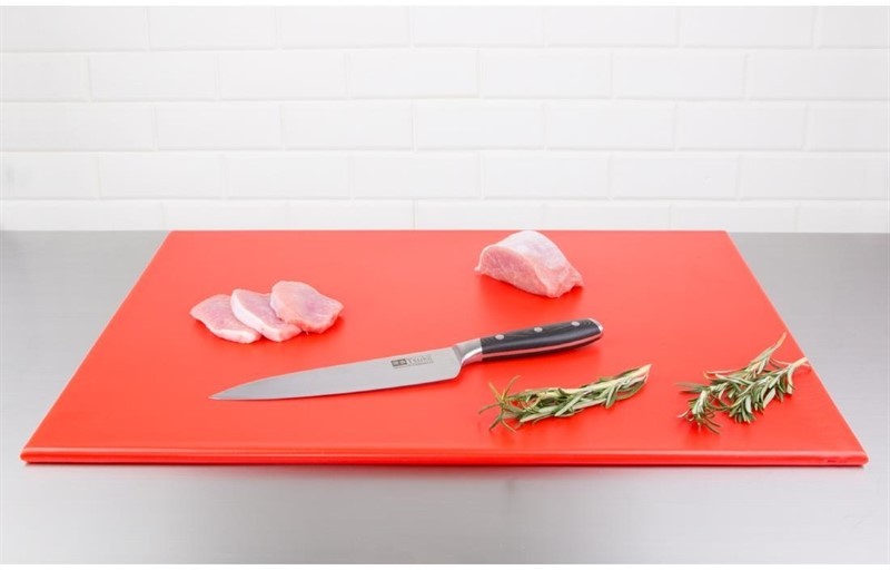  Hygiplas High Density Red Chopping Board Large 