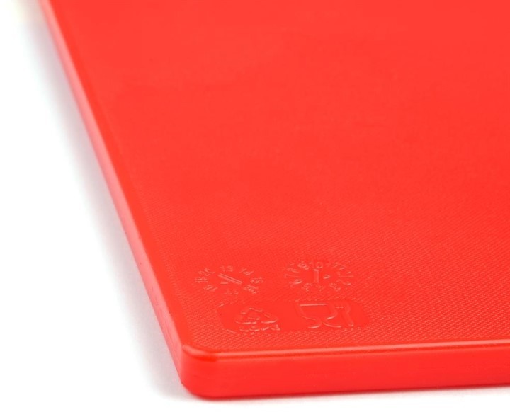  Hygiplas Low Density Red Chopping Board Standard 