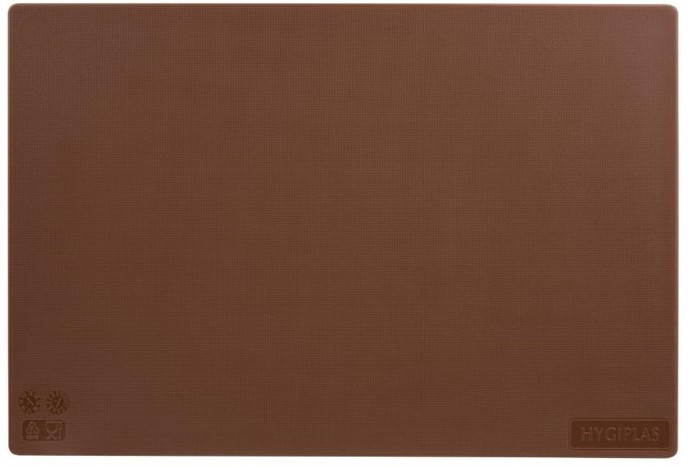  Hygiplas Low Density Brown Chopping Board Standard 