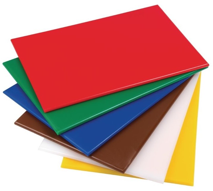  Hygiplas Low Density Brown Chopping Board Standard 