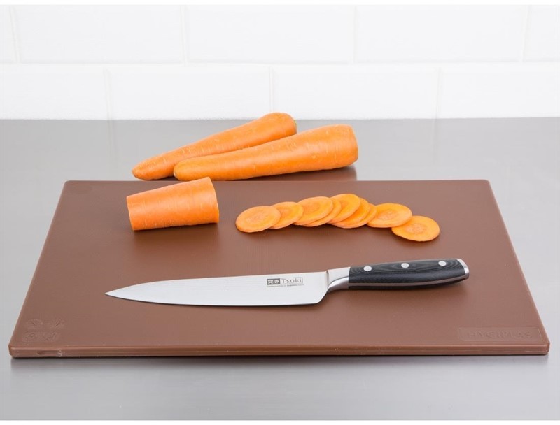  Hygiplas Low Density Brown Chopping Board Standard 