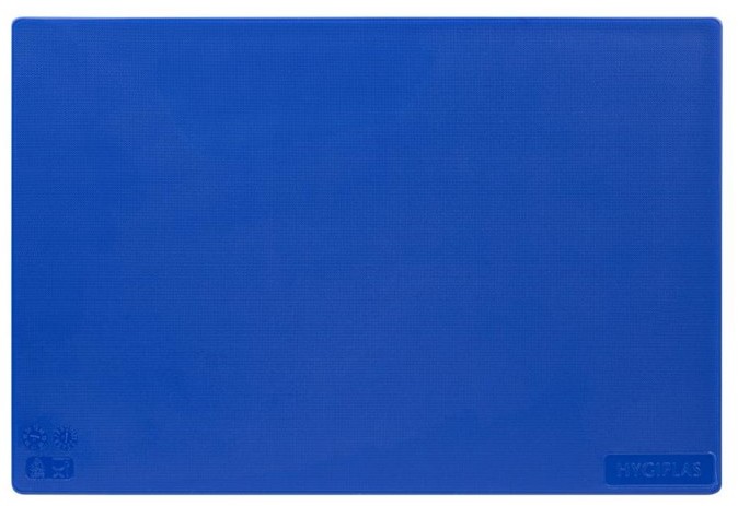  Hygiplas Low Density Blue Chopping Board Standard 