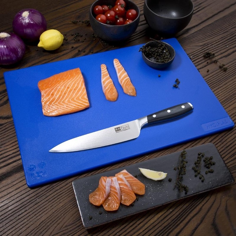  Hygiplas Low Density Blue Chopping Board Standard 