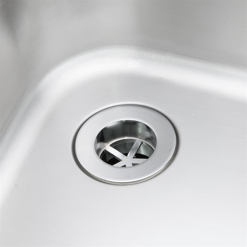  Vogue Single Sink with Double Drainer 1500mm 