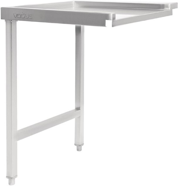  Vogue Pass Through Dishwash Table Left 600mm 