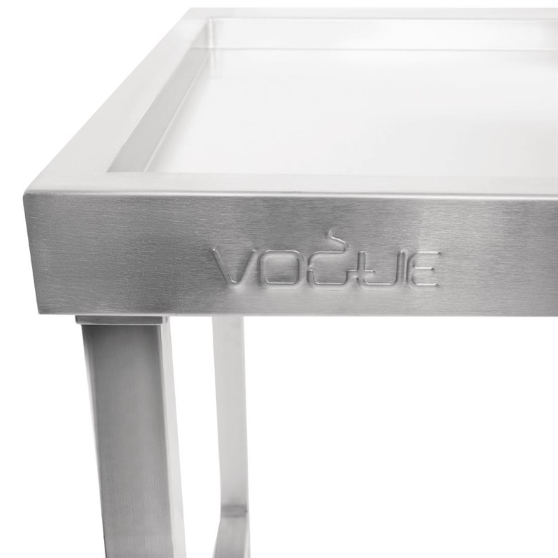  Vogue Pass Through Dishwash Table Left 600mm 