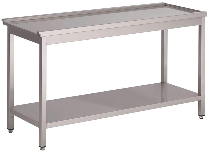  Gastro M Gastro-M Dishwasher pre-rinse table for hood model HT50 (GL896) 80 (b)x59(d)x85(h)cm 