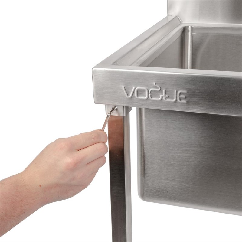  Vogue Stainless Steel Mop Sink 