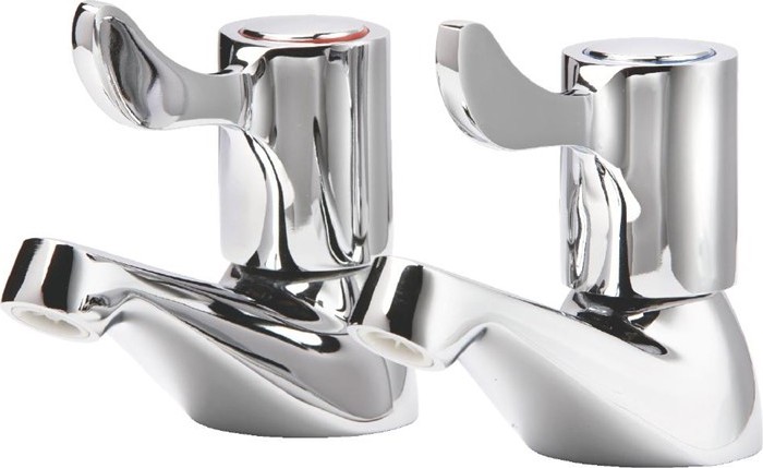  Vogue Lever Basin Taps (Pack of 2) 
