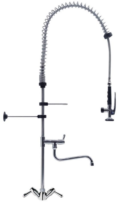  Gastro M Gastro-M High Model Monobloc Pre-Rinse Spray With Separate Swing Tap 