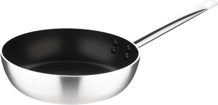  Vogue Non-stick Teflon Aluminium Induction Platinum Plus Saut&eacute; Pan 280mm 