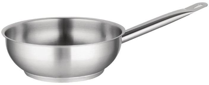  Vogue Stainless Steel Saute Pan 200mm 
