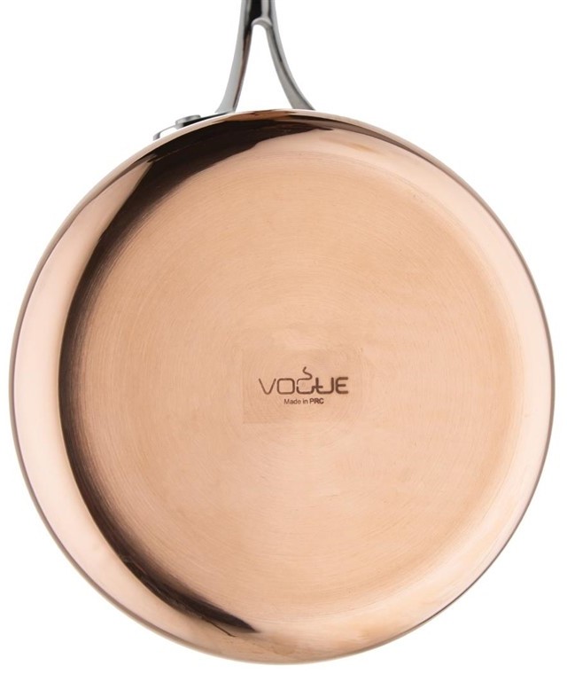  Vogue Tri Wall Copper Saucepan 180mm 