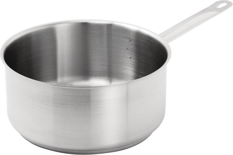  Vogue Stainless Steel Saucepan 5Ltr with Lid 