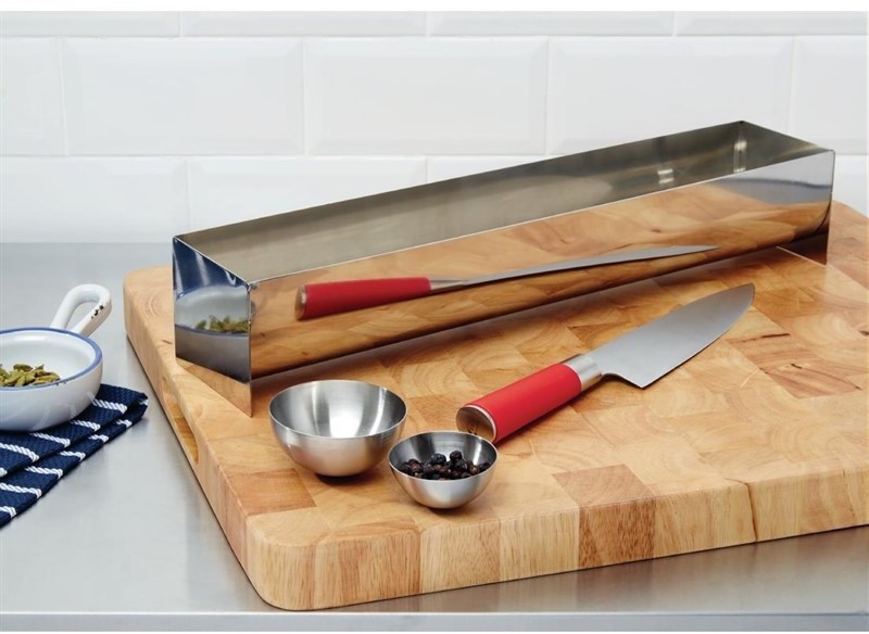  Vogue U Shaped Stainless Steel Terrine Mould 500mm 