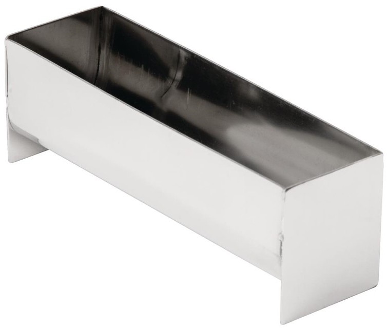  Vogue U Shaped Stainless Steel Terrine Mould 135mm 