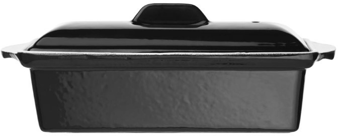  Vogue Black Cast Iron Pate Terrine Mould 1.3Ltr 