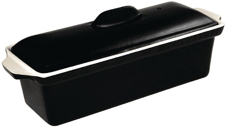  Vogue Black Cast Iron Pate Terrine Mould 1.7Ltr 