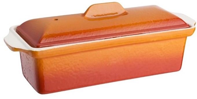  Vogue Orange Pate Terrine Mould 1.3Ltr 