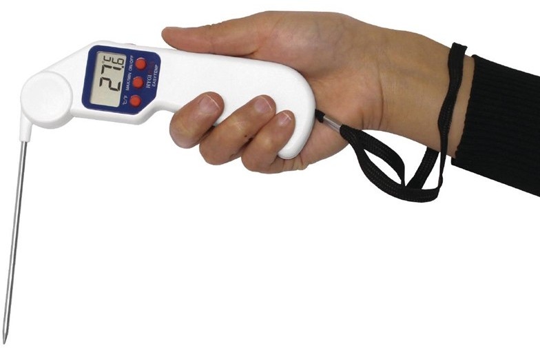  Hygiplas Easytemp Colour Coded White Thermometer 