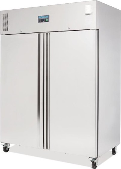  Polar U-Series Upright Double Door Freezer 1300Ltr 