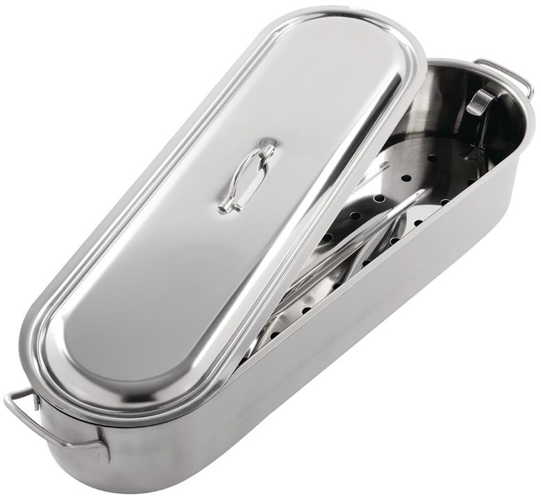  KitchenCraft Stainless Steel Fish Kettle 500mm 